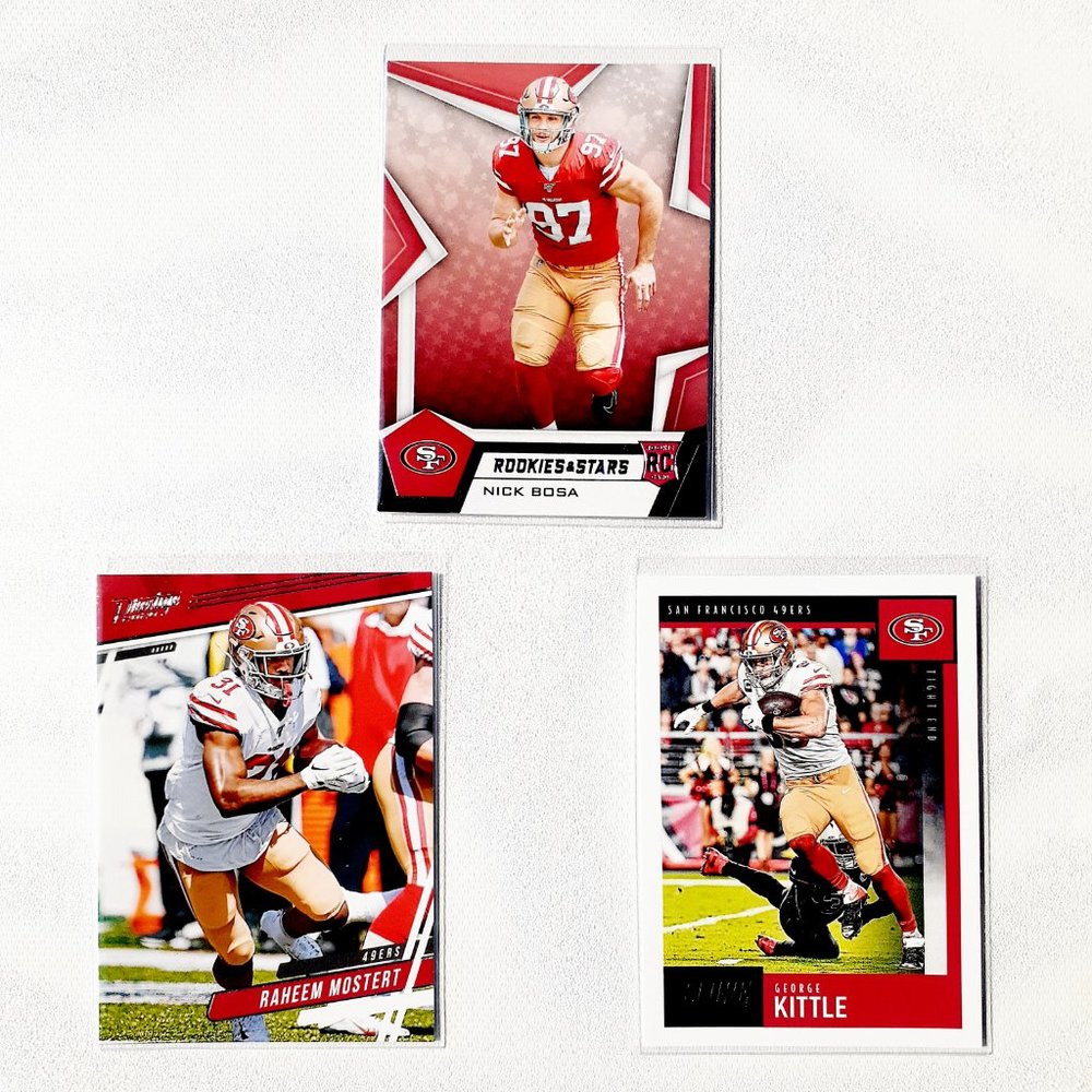 San Francisco 49ers 9 Card Lot - FBL [28_10] - Picture 3 of 8